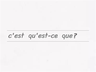 Les Loustics Questions