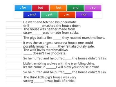 Commas with Coordinating Conjunctions (FANBOYS)