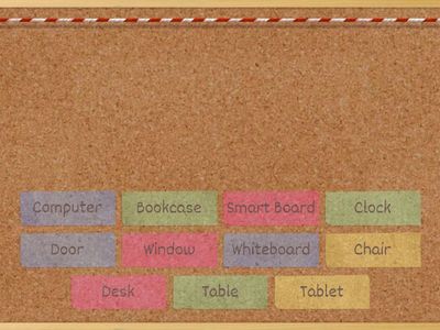 Sınıf Mobilyaları (Eşleştirmeyi Bul)