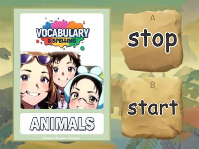 VOCABULARY ANIMALS