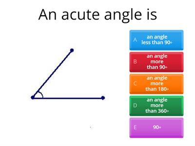 Angles quiz 