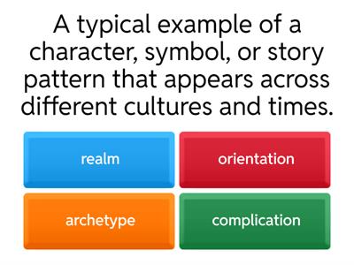 Year 7 English Vocabulary Retrieval 3