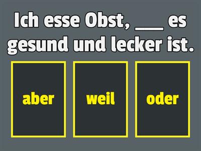 Gesund leben mit weil