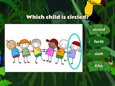  Ordinal Numbers Quiz