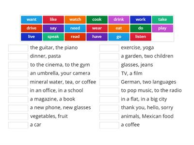 Verb phrases. EF Elementary