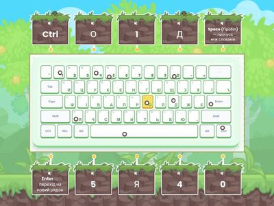 2 клас Комп'ютерна клавіатура