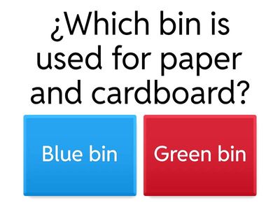 “Recycled material questionnaire”.