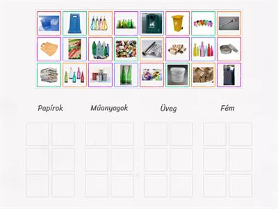 Szelektív hulladékgyűjtés