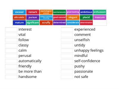 CAMBRIDGE IGCSE ENGLISH Success Vocabulary Quiz-Examination