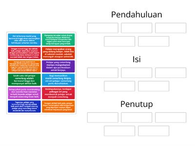 Bahasa Melayu - Karangan Pendek