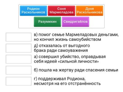  Сопоставление русский язык 4 класс
