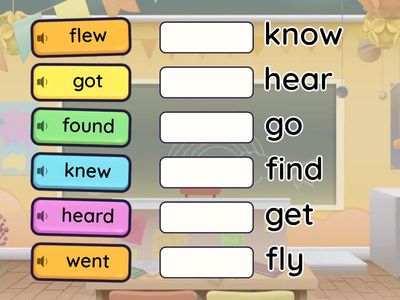 third group past verbs