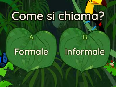 Formale o informale- I saluti