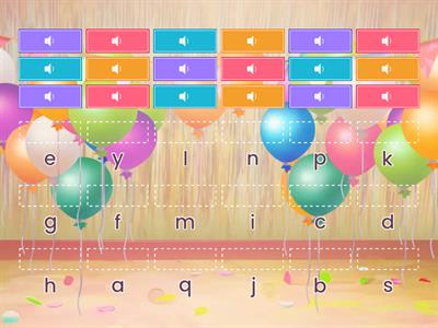 Alphabet (lowercase)