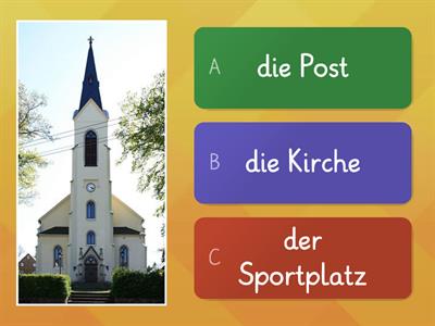 QUIZ In der Stadt