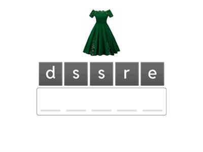 Clothes vocabulary