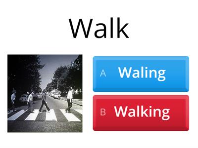 Rules for adding -ing.