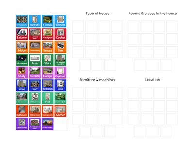 High Achievers B1, vocabulary home & furniture