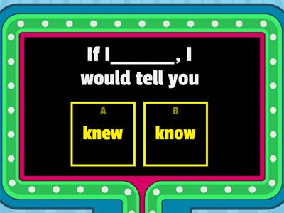 First & Second Conditional - 1