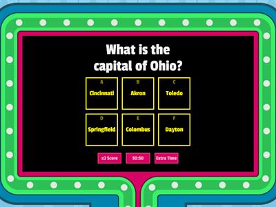 Ohio quiz ( like actually )