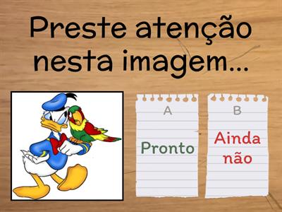 Atenção - Personagens