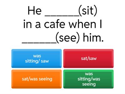 Past Simple/Past Continuous 