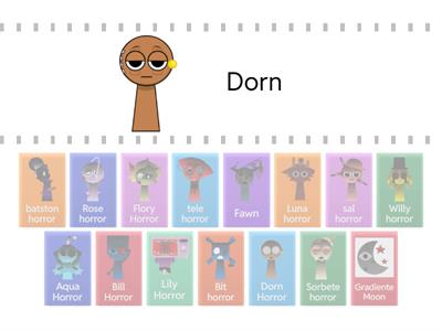 Match de Sprunki OC / horror