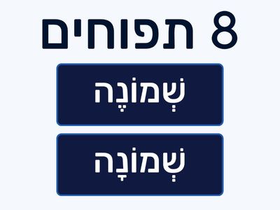 שם המספר 1-10