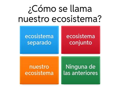 Juego ecosistema en un frasco