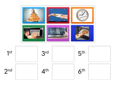 frozen pizza sequence