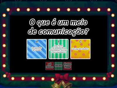 Meios de Comunicação Quiz