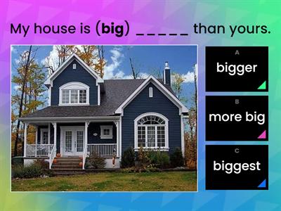 Comparative vs Superlative