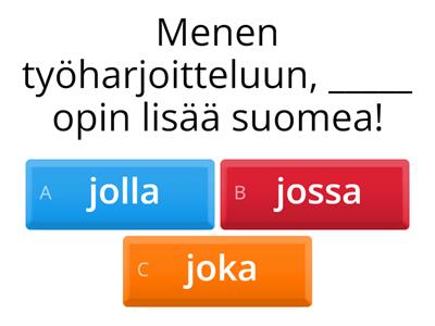 Joka-pronomini