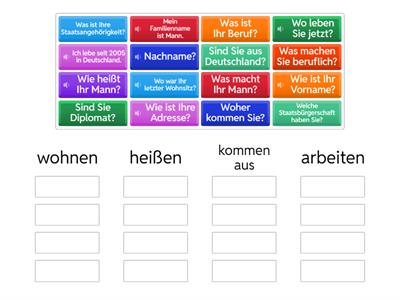 Was passt zusammen?