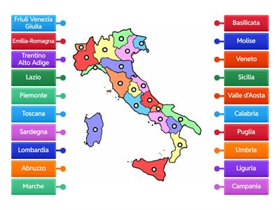 Regije Italije - Le regioni italiane