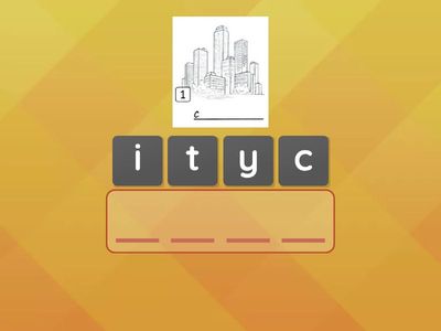 Anagram Task 2 My Homeplace