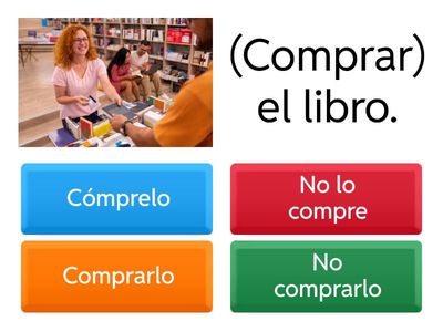 Imperativo Afirmativo y Negativo con 'Usted' y pronombres - Commands