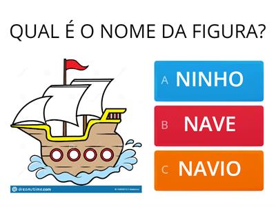 QUAL O NOME DA FIGURA ? Alfabetização