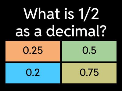 Converting Fractions to Decimals