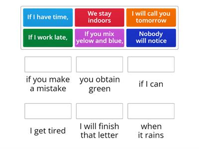 ZERO VS FIRST CONDITIONAL