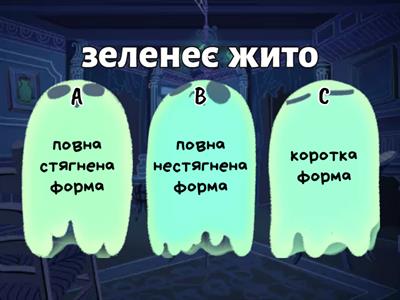 Повні й короткі форми прикметників