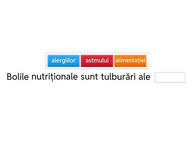 Boli nutriționale