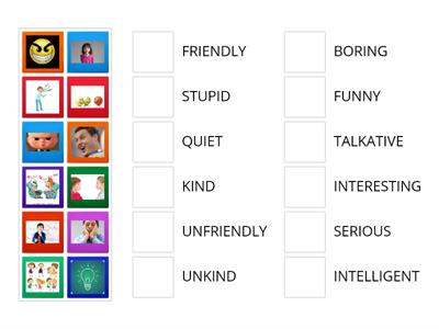 LESSON 3.2 VOCABULARY PERSONALITY