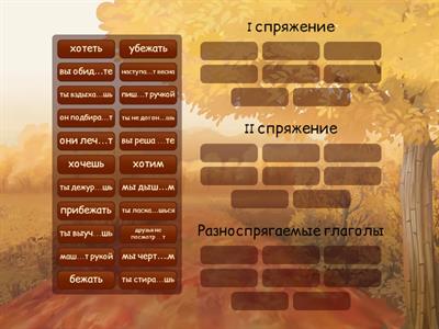 Спряжение глаголов (6 класс)