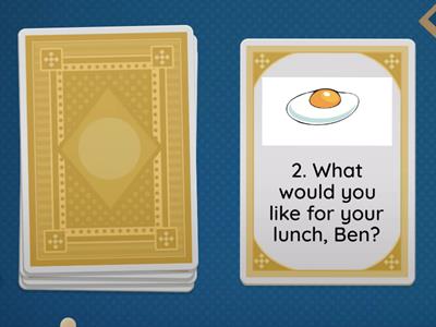 Speaking by CoH (starters activity)