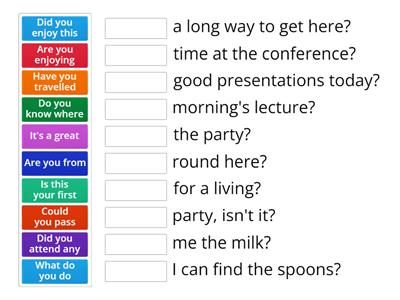 Useful Language: Ice Breakers 2