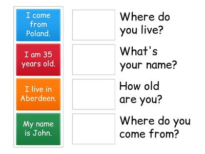 Introductions match up