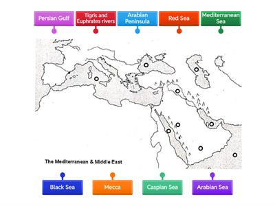 Middle East Map