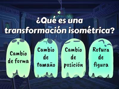 Prueba - 6° Transformaciones Isométricas