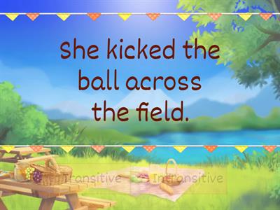 Transitive/Intransitive